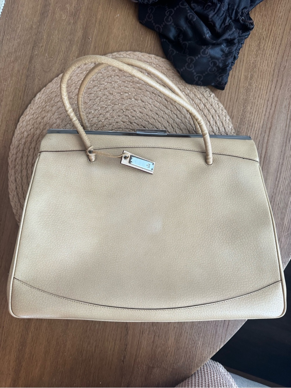 Gucci Vintage Handle Bag Tom Ford Era Satchel - Picture 2 of 13